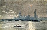 Winslow Homer The Houses of Parliament painting